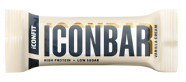 ICONFIT Iconbar Vanilla Cream batonėlis, 45 g