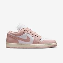 Air Jordan 1 Low White/Pink Oxford-Sail - Dydis 36 (DC0774-162 Laisvalaikio batai)