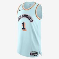 Nike NBA 2024/25 City Edition Authentic San Antonio Spurs Victor Wembanyama  - Dydis 40 (FQ4482-474 Marškinėliai)