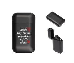 Pakraunamas USB žiebtuvėlis „Meilė - kaip laužas...“