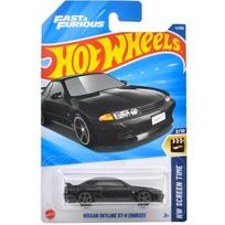 Hot Wheels Mainline Modeliukas Nissan Skyline GT-R (BNR32) black long card (yra Sandėlyje)