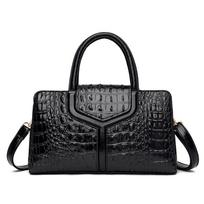 Crocodile Leather Messenger Krepšiai moterims aukštos kokybės crossbody rankinės naujos moteriškos rankinės
