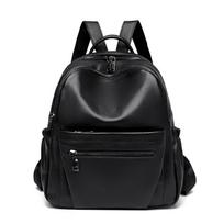 Natūralios odos kuprinės moterims  Didelės talpos rankinės per petį  Paauglių kelioninės kuprinės  Dizainerių krepšiai