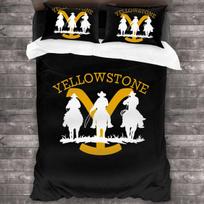 Yellowstone visų sezonų dvigulės lovos patalynės komplektas 3 dalių antklodės komplektas Lovos king dydžio paklodžių komplektas Oro kondicionierius yra 150x200cm 3pcs white