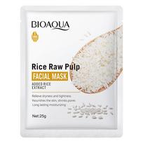 BIOAQUA Ryžių Originalo Pasta Veido Kaukė Rice mask 25g-10pcs