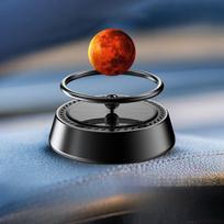 Aukščiausios kokybės saulės energija varomas automobilio aromaterapijos difuzorius - aliuminio lydinys, ilgai išliekantis šviesos kvapų laikiklis mažiems automobiliams, kūrybingas centrinės konsolės dekoras