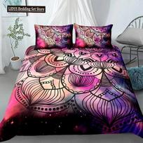 Mandala Patalynės Komplektas Antklodės Užvalkalas Bohemiški Lovatiesės Lovos Komplektai Poliesteris Karališkas Karalienės Pilnas Dvigulis Dvynių Antklodės Užvalkalas 70x133cm 2pcs