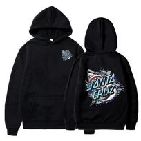 Hot Selling Mens Womens Hoodie Brand Pullovers Fashionable Cruz Creative Shark Print Sportswear for Autumn Winter S juoda