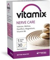 Vitamix nervams, valerijonas, melisa, pasiflora, magnis + B6, 30 kapsulių