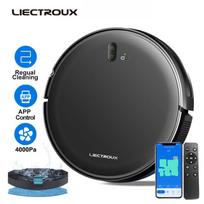 LIECTROUX L200 Robot Vacuum Cleaner, map navigation, 4000PA,with Mop APP Control Home Cleaning Sweeping APP juoda