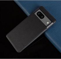 Prabangus Pixel 7 Pro dėklas Verslo karvės odos telefonų dėklai Google pixel8pro viršeliui Visapusiška apsauga Smūgiams atsparus galinis dėklas For Pixel 7 Pro juoda