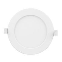 6W LED įmontuojama panelė, apvali, su maitinimo šaltiniu, dimeriuojama, šviesos spalva kintanti nuo 3000 iki 6000