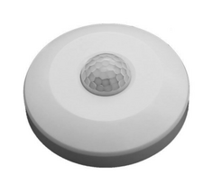 LED PIR judesio daviklis 360°, IP20, baltas
