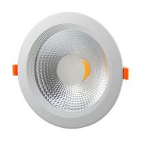 30W LED apvalus šviestuvas, COB, 80lm/W, 3000K