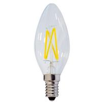 4W LED lemputė OPTONICA E14, žvakės formos, filamentinė, C35, 4500K (natūraliai balta)