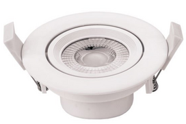 7W LED įleidžiamas šviestuvas Optonica, baltas, 2700K (šiltai balta)