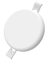 24W įleidžiama panelė FRAMELESS, 6000K, apvali, balta