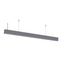 40W LED pakabinamas linijinis šviestuvas, 4000K (neutraliai balta), sidabro spalvos