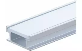 LED juostos profilis OPTONICA, sidabro sp., 2m, komplektuojamas su dangteliu ir užbaigimais