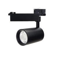 25W LED akcentinis šviestuvas į 4 šerdžių bėgelius OPTONICA, juodas, 4000K