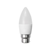 6W LED žvakės formos lemputė OPTONICA C35, B22, 2700K, dimeriuojama