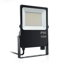 100W LED prožektorius OPTONICA, juodas, 3000-6000K, IP66, IK08