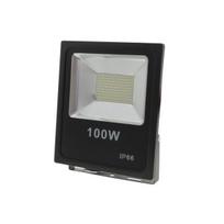 100W LED prožektorius OPTONICA, juodas, 6000K