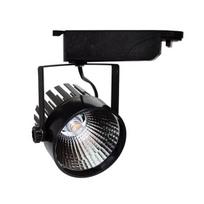 12W LED COB akcentinis šviestuvas į bėgelius OPTONICA, juodas, 6000K