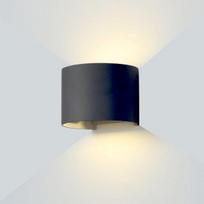 6W LED fasado šviestuvas OPTONICA, juodas, 3000K