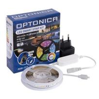 Išmanios 12W RGB+CCT LED juostos adapteris+WiFi valdiklis, 90 LEDs, suderinama su Alexa ir Google Assistant