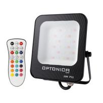 30W LED prožektorius, juodas, RGB, su nuotolinio valdymo galimybe