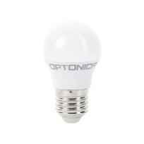 8W LED lemputė, G45, E27, 2700K