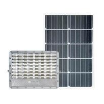 30W LED prožektorius su saulės baterija, pilkas, 6000K, IP65