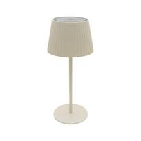 2,5W LED įkraunamas stalo šviestuvas, smėlio sp., 2700-6000K, su saulės baterija, IP54, dimeriuojamas