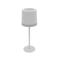 2,5W LED įkraunamas stalo šviestuvas, baltas, 2700-6000K, su saulės baterija, IP54, dimeriuojamas