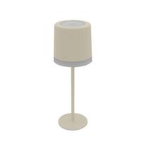 2,5W LED įkraunamas stalo šviestuvas, smėlio sp., 2700-6000K, su saulės baterija, IP54, dimeriuojamas