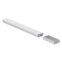 2,5W LED linijinis spintelės šviestuvas su judesio davikliu, sidabro sp., 3000K-6000K