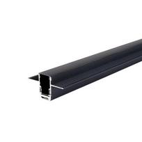3 fazių užglaistomas magnetinis bėgelis OPTONICA R15B, juodas, 1m