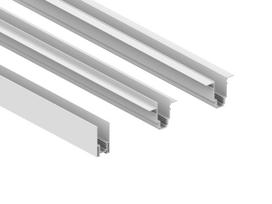 3 fazių paviršinis magnetinis bėgelis OPTONICA S35, baltas, 1m