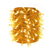 1,4W LED girlianda, 10 metrų, 2800K, IP44, 100 LED'ų, su adapteriu