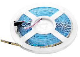 10W/m LED juosta su "bėgančios" šviesos efektu, 24V, 4500K, 10m ritė