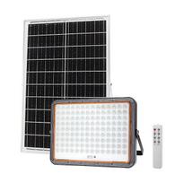 40W LED prožektorius su saulės baterija, juodas, 6000K, dimeriuojamas