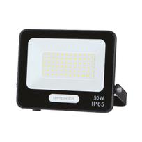 50W LED prožektorius, juodas, 6000K