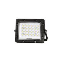 20W LED prožektorius, juodas, 3000K
