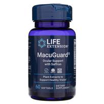 Life Extension MacuGuard® akių apsaugos priemonė su astaksantinu - 60 kapsulių