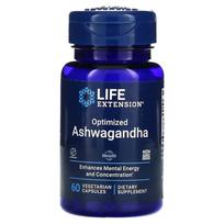 Life Extension optimizuotas Ashwagandha ekstraktas - 60 kapsulių