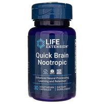 Life Extension Quick Brain Nootropic - 30 kapsulių