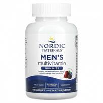 Nordic Naturals Multivitaminai vyrams, mišrios uogos - 60 gelių