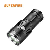 Žibintuvėlis M6-S, 3000lm, 36W, įkraunamas USB C, 4x 18650 10400mAh, IP44
