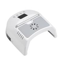 72W belaidė ventiliatorinė nagų lempa UV LED lempa nagų džiovintuvas manikiūrui 3 laikmačiai Nagų kietėjimo lempa Smart US Plug
